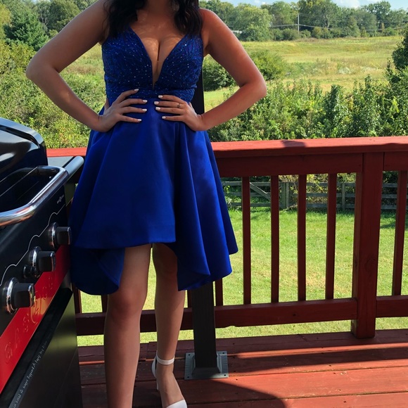 Royal Blue homecoming/prom dress - Picture 1 of 3